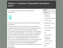 Tablet Screenshot of neurosymptomen.org